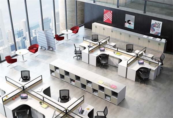 草莓视频污片办公家具屏风卡位职员桌