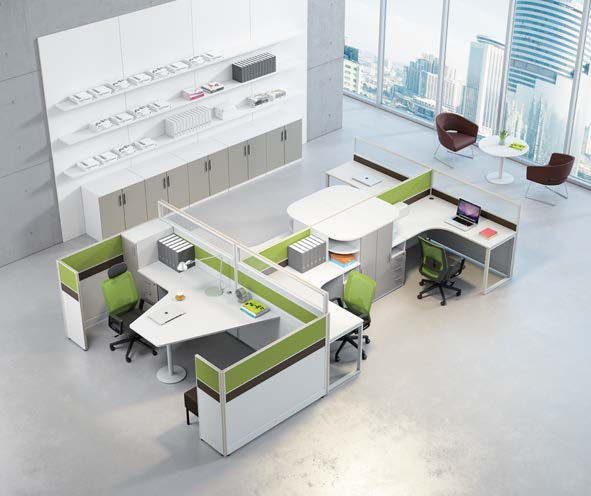 草莓视频污片办公家具屏风卡位职员桌