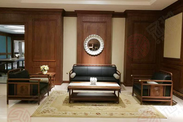 全实木办公家具实木办公沙发草莓视频污片冠御