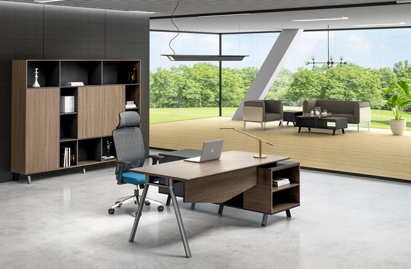 莫兰迪系列 - 时尚美观总监经理胶板办公桌 莫兰迪系列 - 时尚美观总监经理胶板办公桌