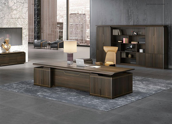 曲美系列 - 老板办公桌 曲美系列 - 老板办公桌