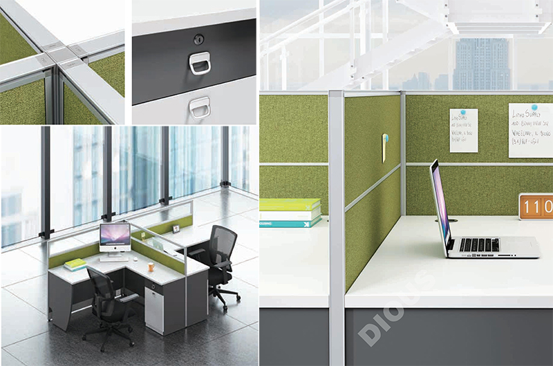 维雅系列-屏风办公桌 维雅系列-屏风办公桌