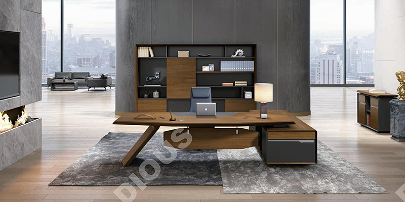 君迈系列-大班台老板桌 君迈系列-大班台老板桌