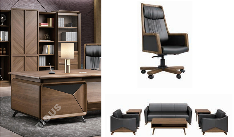 唯艺系列-新中式实木大班台 唯艺系列-新中式实木大班台