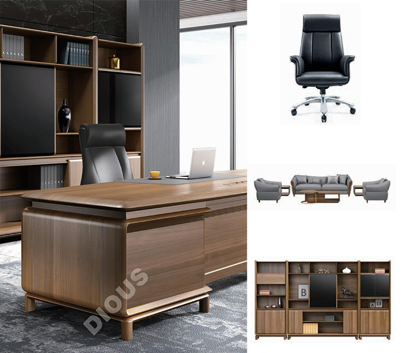 里尼系列-老板桌 里尼系列-老板桌