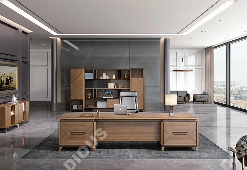 北欧系列-总裁办公桌 北欧系列-总裁办公桌