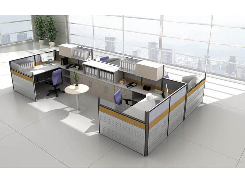 主管用双人办公屏风卡位事业单位办公桌椅V7+V5-0104D 主管用双人办公屏风卡位事业单位办公桌椅V7+V5-0104D