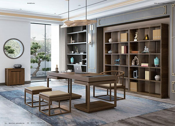 草莓视频污片家具半木系列 - 原木色老板经理办公室班台 草莓视频污片家具半木系列 - 原木色老板经理办公室班台