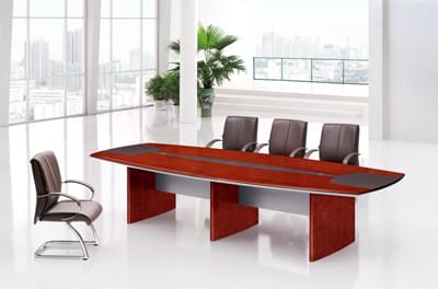 油漆胡桃木事业单位公司企业会议室区域洽谈台C8204S