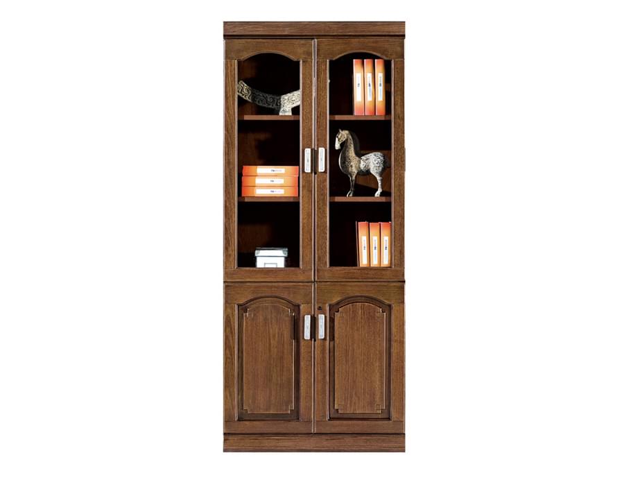 两开鸡翅木高端文件柜U605S09-2T 两开鸡翅木高端文件柜U605S09-2T