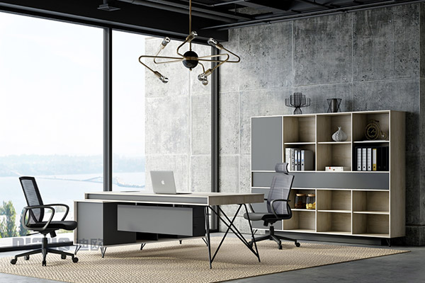 现代简约办公老板桌主管桌办公室办公桌椅-几何 现代简约办公老板桌主管桌办公室办公桌椅-几何