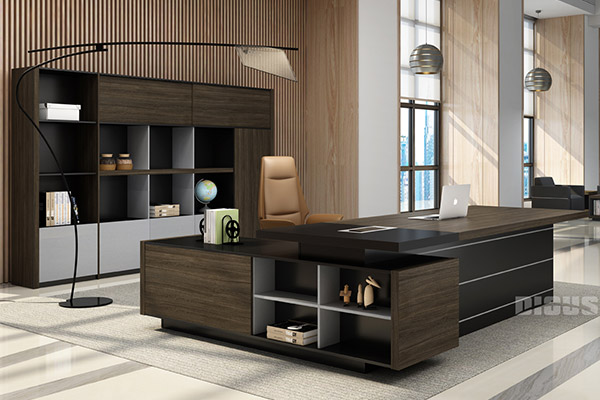 草莓视频污片办公室家具老板桌大班台生产厂家-明智