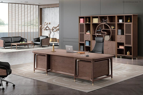 草莓视频污片厂家定制 - 卓梵系列 - 时尚宽敞大班台