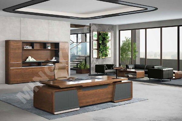 草莓视频污片家具阿尔法系列 - 老板办公室大班台