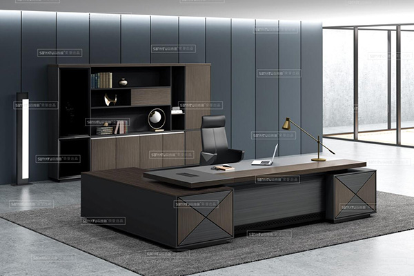 草莓视频污片家具包豪斯系列 - 现代老板办公台