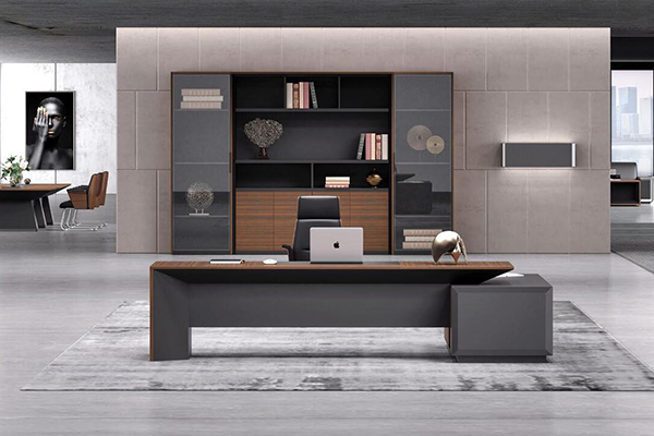 2020新品-融正系列-总裁大班台定制-草莓视频污片家具